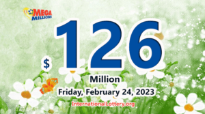 一位幸运儿获得了200万美元；美国超级大乐透（Mega Millions）奖金提升至1.26亿美元。