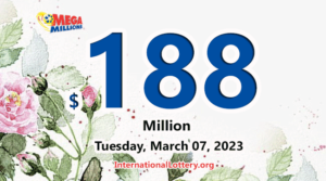 一名纽约玩家赢得了 400 万美元——美国亿万富翁（Mega Millions）头奖累积至 1.88 亿美元。